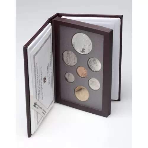 1995 Canada Special Edition Double Dollar Proof Set - 325th Anniversary of the Hudsons Bay Company-may be toned or cloudy