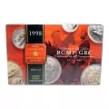 1998 (1873-) Canadian 8-Coin Proof Double Dollar Set ft $1 RCMP Mounted Police 125th Anniv Silver Dollar