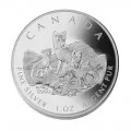 2004 Canada Fine Silver Fractional 4-Coin Proof Set - Canada Arctic Fox