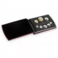 2008 Canadian Proof Double Dollar Set ft 2008 (1608-) $1 Champlain/Quebec City 400th Anniv Silver & Gold-plated Coin - no beauty box