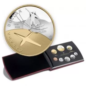 2009 Canadian Proof Double Dollar Coin Set - 100th Anniversary of Flight in Canada