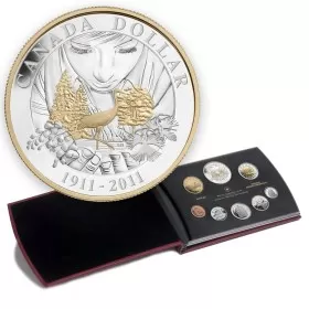 2011 Canada Proof Double Dollar Set - 100th Anniversary of Parks Canada