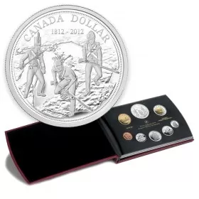 2012 Canada Proof Silver Double Dollar Set - 200th Anniversary of the War of 1812