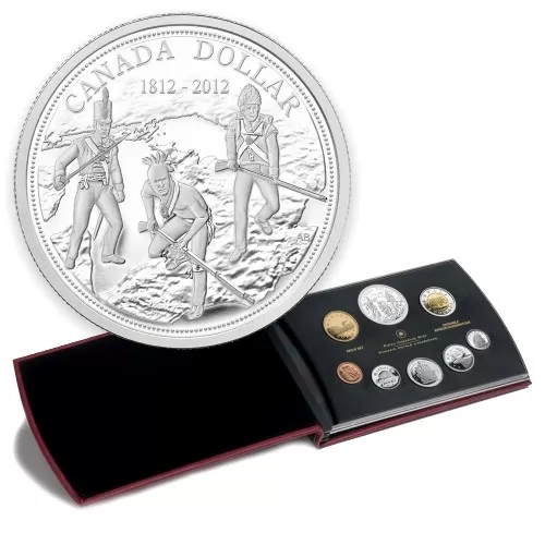 2012 Canada Proof Silver Double Dollar Set - 200th Anniversary of the War of 1812