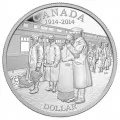 2014 Canada Proof Silver Double Dollar Set - 100th Anniv of the Declaration of the First World War 