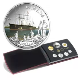 2016 Canadian Special Edition Silver Dollar Proof Set - 150th Anniversary of the Transatlantic Cable