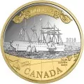 2016 Canadian 7-Coin Transatlantic Cable 150th Anniv Silver Dollar Proof Set