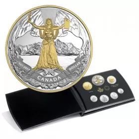 2017 Canadian 150th Anniversary of Canadian Confederation - Fine Silver Dollar Proof Set