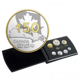 2017 Canada Special Edition Silver Dollar Proof Set - Canada 150: Our Home and Native Land