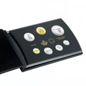 2017 (1967-) Canadian 1967 Centennial Coins - Fine Silver 7-Coin Commemorative Set - no beauty box,no COA & case is not 100%