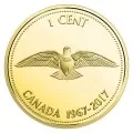 2017 (1967-) Canadian 1967 Centennial Coins - Fine Silver 7-Coin Commemorative Set - no beauty box,no COA & case is not 100%