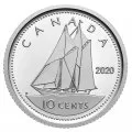 2020 Canadian 7-Coin V-E/Victory In Europe 75th Anniv Silver Dollar Proof Set