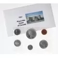 1964 Canada Silver Proof-Like (PL) Collector Set - Confederation Meetings Commemorative -may have some toning
