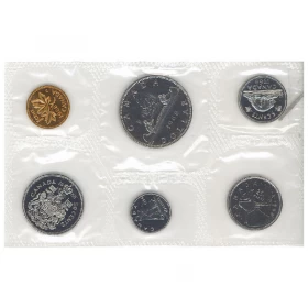 1968 Canadian 6-Coin Brilliant Uncirculated (Proof-like) Collector Set - No COA and No Envelope