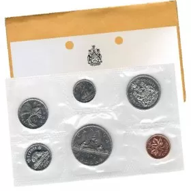 1969 Canadian 6-Coin Brilliant Uncirculated (Proof-like) Collector Set