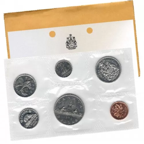 1969 Canadian 6-Coin Brilliant Uncirculated (Proof-like) Collector Set