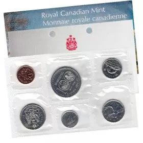 1974 Canadian 6-Coin Brilliant Uncirculated (Proof-like) Collector Set