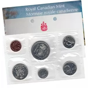 1974 Canadian 6-Coin Brilliant Uncirculated (Proof-like) Collector Set