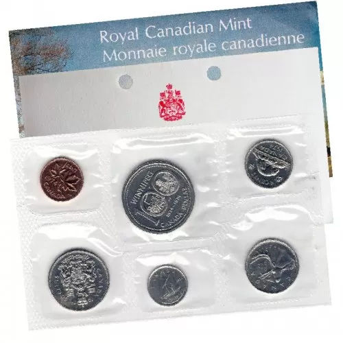 1974 Canadian 6-Coin Brilliant Uncirculated (Proof-like) Collector Set