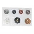 2004 Canadian The Poppy Test Token Uncirculated Proof-Like Set ft 25-Cent Poppy Coloured Quarter Coin