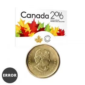 2016 ERROR Canadian 6-Coin Uncirculated Set (2015 $1 Loonie Instead of 2016)