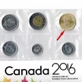 2016 ERROR Canadian 6-Coin Uncirculated Set (2015 $1 Loonie Instead of 2016)