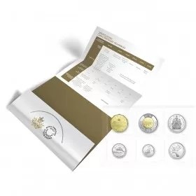 2018 Canadian 6-Coin Classic Canadian Uncirculated Set