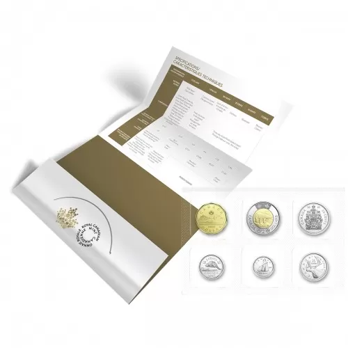 2018 Canadian 6-Coin Classic Canadian Uncirculated Set