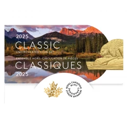 2025 Canada 6-Coin Classic Uncirculated Set