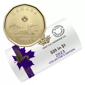 2023 Canadian $1 Common Loon Dollar Collector’s Edition Special Wrap Roll