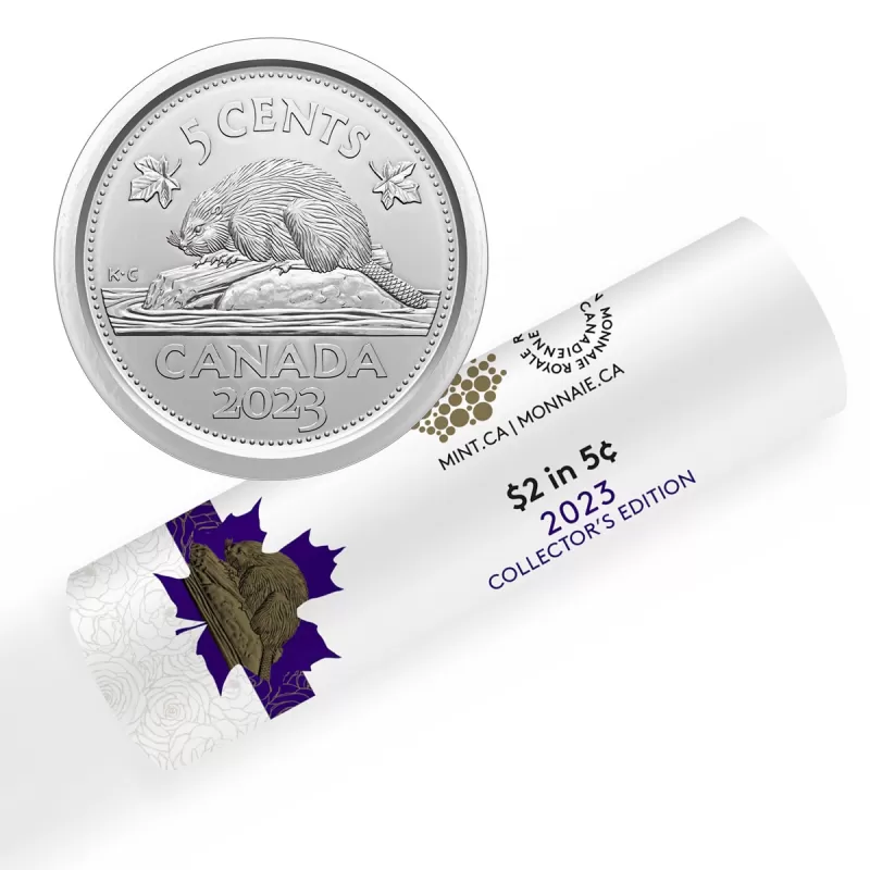 2023 Canadian 5-Cent Beaver Nickel Collector's Edition Special