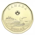 2024 Canadian $1 Common Loon/King Charles III First Strikes Loonie Special Wrap Coin Roll