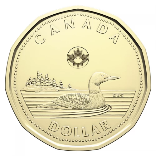 2025 Canada $1 Common Loon/King Charles III Loonie Coin (Brilliant Uncirculated)