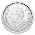 2025 Canada 10-cent Bluenose Schooner/King Charles III Dime Coin (Brilliant Uncirculated)