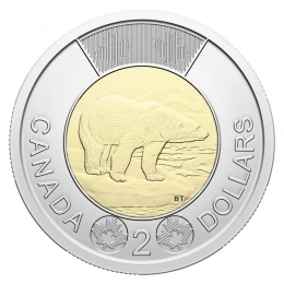 2025 Canada $2 Polar Bear/King Charles III Toonie Coin (Brilliant Uncirculated)