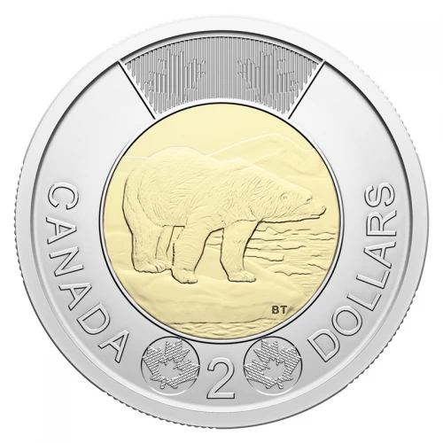 2025 Canada $2 Polar Bear/King Charles III Toonie Coin (Brilliant Uncirculated)