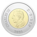 2025 Canada $2 Polar Bear/King Charles III Toonie Coin (Brilliant Uncirculated)