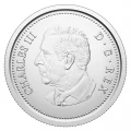 2025 Canada 25-Cent Caribou/King Charles III Quarter Coin (Brilliant Uncirculated)