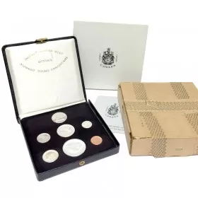 1967 (1867-) Canadian Confederation Centennial Specimen Presentation Coin Set w/ 2017 50-Cent 150th Anniversary-coins may be tarnished, no certificates & cases & boxes are not new   