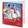 2006 Canadian Quebec Bonhomme Carnival 7-Coin Gift Set ft 25-Cent Coloured Quarter