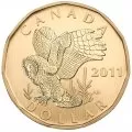 2011 Canadian Specimen 7-Coin Collector Set ft $1 Great Gray Owl Loonie Dollar