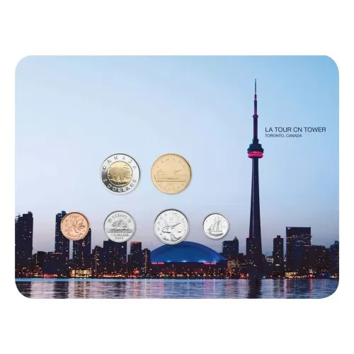 2011 Canada CN Tower Collector Card Set