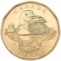 2012 Canadian Specimen 7-Coin Collector Set ft $1 (1987-) Common Loon 25th Anniv Loonie Dollar-case is not 100%