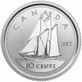 2017 Canadian Specimen 6-Coin Collector Set ft $1 Snow Goose Loonie Dollar