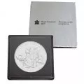 1990 (1690-) Canadian $1 Henry Kelsey's Prairies Exploration 300th Anniv Brilliant Uncirculated Silver Dollar Coin
