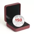 2017 (1867-) Canadian $1 Our Home and Native Land Enameled Proof Silver Dollar Coin (Special Edition) - Lightly turnished