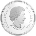 2017 (1867-) Canadian $1 Our Home and Native Land Enameled Proof Silver Dollar Coin (Special Edition) - Lightly turnished