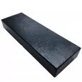 2x2 Heavy Duty 2-Column Cardboard Coin Flip Storage Box, Black, 14-in