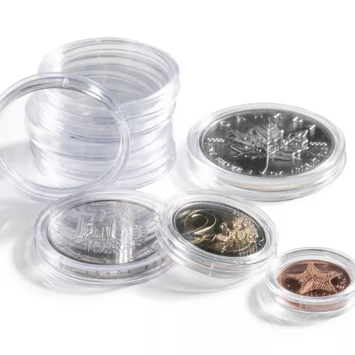Lighthouse Round 36mm Coin Capsules, 10/Pack