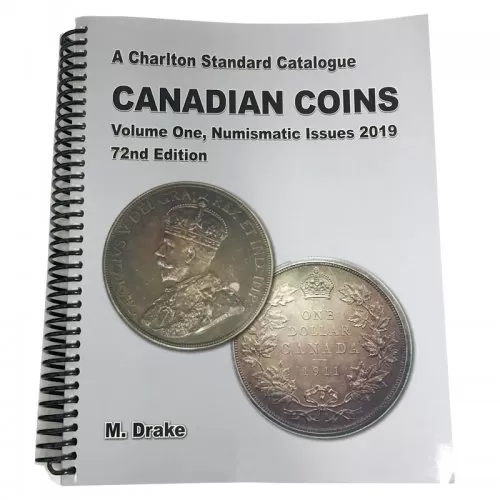 2019 Charlton Standard Catalogue of Canadian Coins Vol 1: Numismatic Issues - 72nd Edition